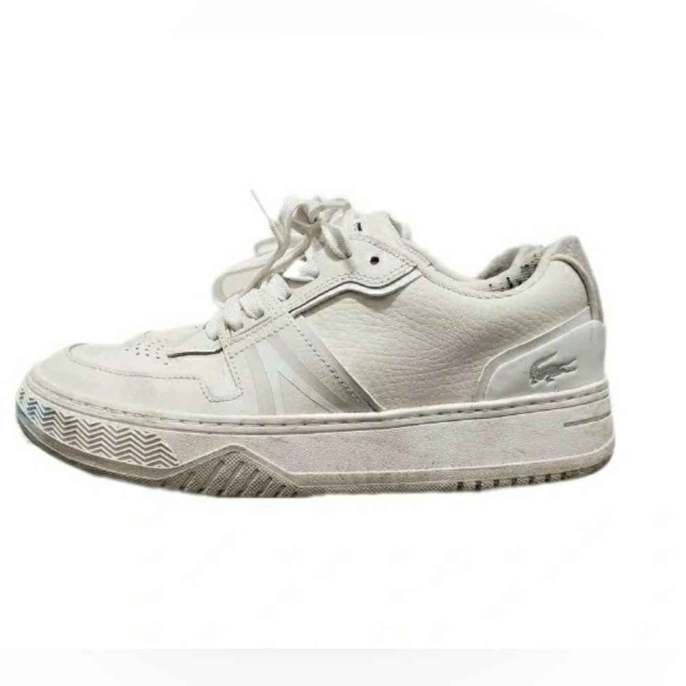 White Lacoste Leather Sneakers
